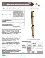 EFT Penetrator System Data Sheet