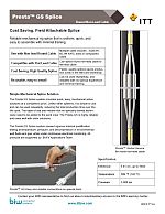 Presta GS Mechanical Splice Round Non-lead Datasheet 